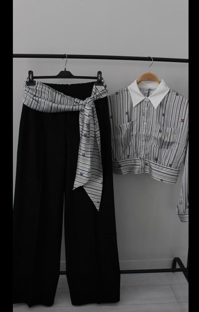 Conjunto Camisa Pantalon Chanel